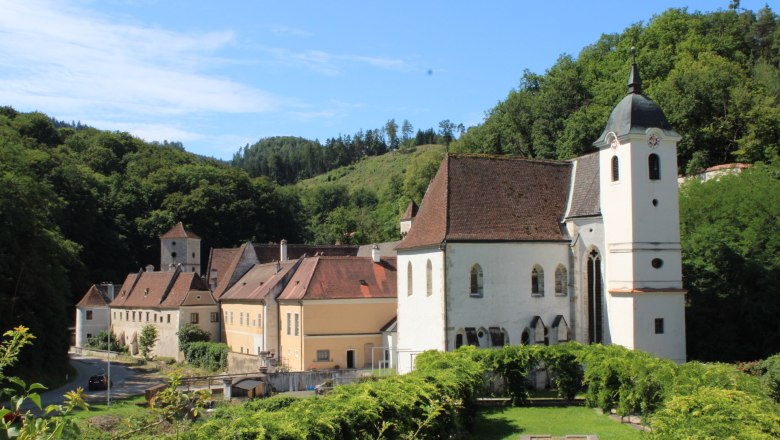 Kartause Aggsbach Aussenansicht, © Donau NÖ Tourismus GmbH_VP