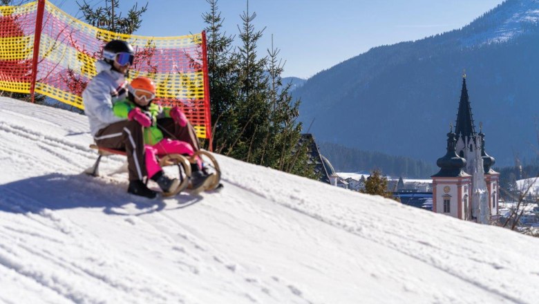 Rodeln auf der Bürgeralpe, © Mariazeller Bürgeralpe/Rudy Dellinger