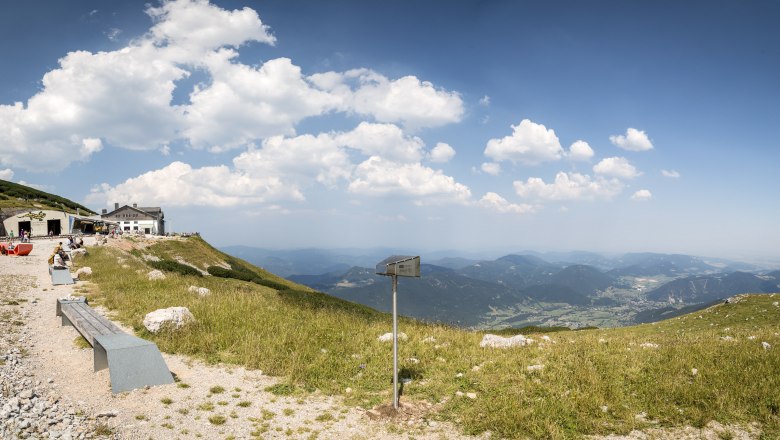 Blickplatz Elisabethkircherl Schneeberg, © Wiener Alpen, Foto: Franz Zwickl