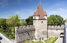 Privatmuseum "Feuerwaffen einst und jetzt" im Reckturm, Außenansicht, © Wiener Alpen, Foto: Franz Zwickl