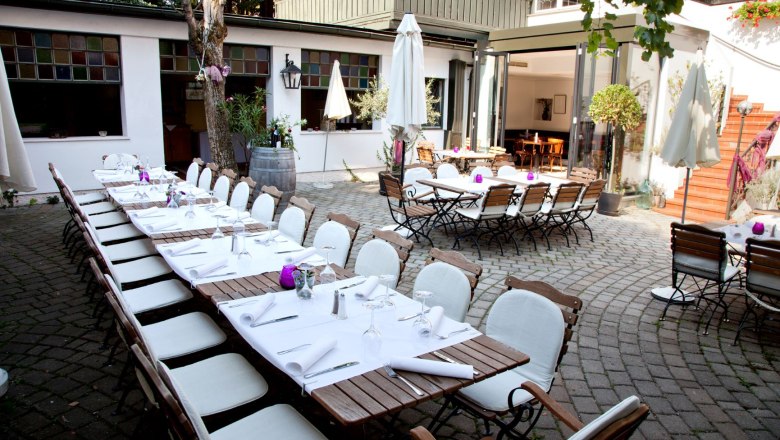 Innenhof, © Hotel - Restaurant Zum goldenen Anker