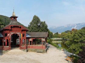 Pavillion in Payerbach (Copyright: Gemeinde Payerbach, Foto Franz Zwickl), © Wiener Alpen in Niederösterreich