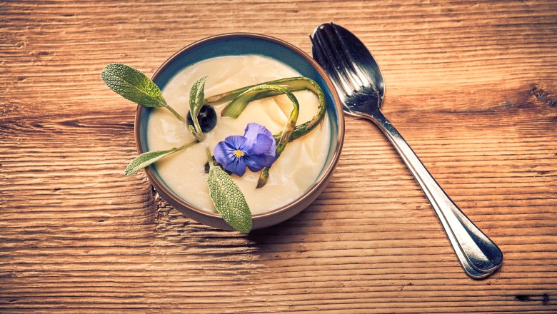 Spargelcremesuppe, © Niederösterreich Werbung/Andreas Hofer