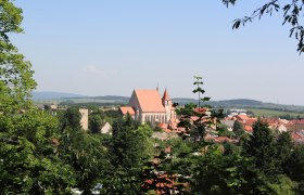 Stadtansicht Eggenburg mit Blick auf St. Stephan, © C. Dafert