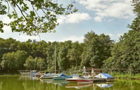 Donauhafen mit Booten in Krummnußbaum, © Klaus Engelmayer