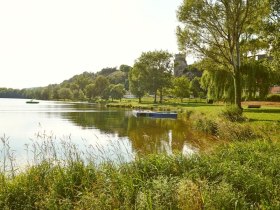 Baden am Donausee im Freizeitzentrum Weitenegg, © Donau Niederösterreich / Klaus Engelmayer