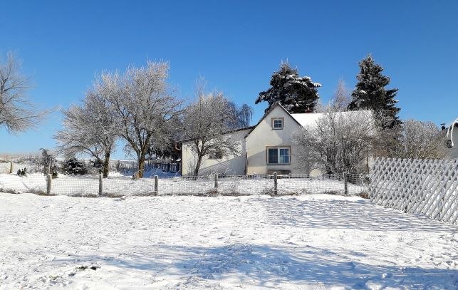 Unser Ferienhaus im Winter, © U.E.