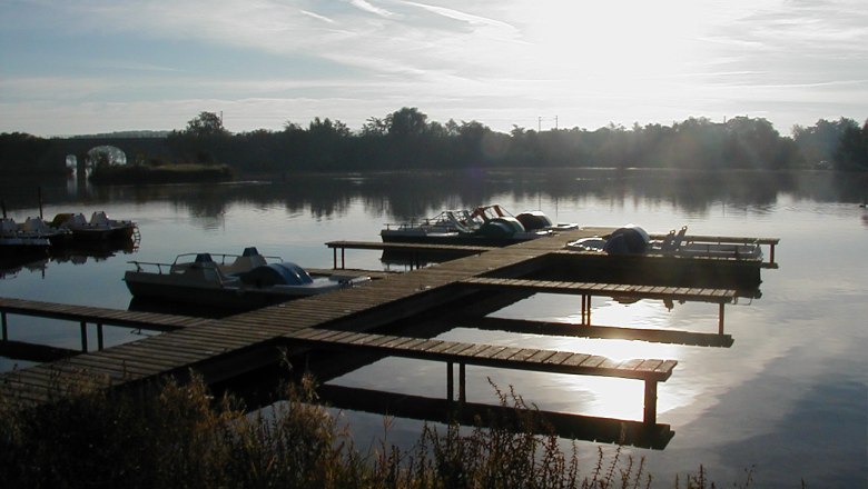 Teich Bernhardsthal Boote, © Gemeinde Bernhardsthal