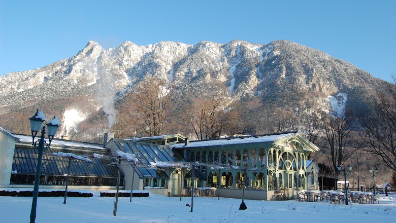 Schlossgärtnerei Wartholz im Winter, © Norbert Mang