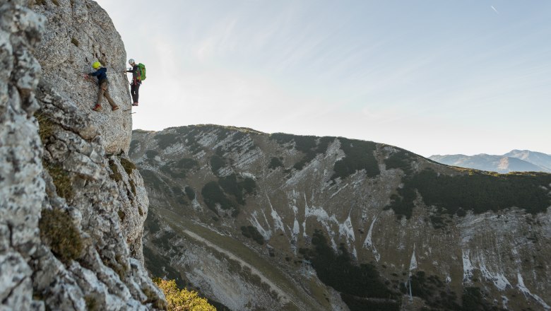 "Heli Kraft" via ferrata at Hochkar, © Martin Fülop