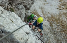 "Heli Kraft" via ferrata at Hochkar, © Martin Fülop