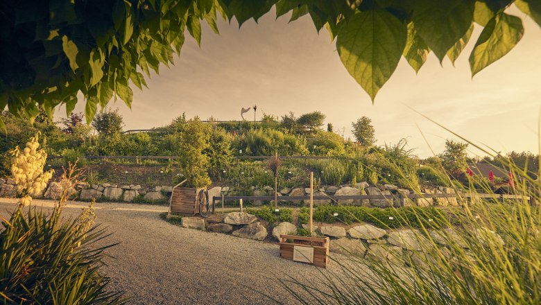 Kräuterspirale in den Kittenberger Erlebnisgärten, © Andreas Hofer Photography