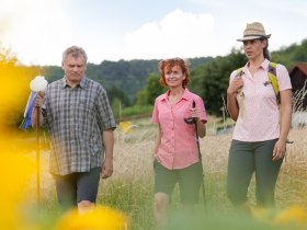 Pilgern am Jakobsweg, © Weinviertel Tourismus / Lahofer