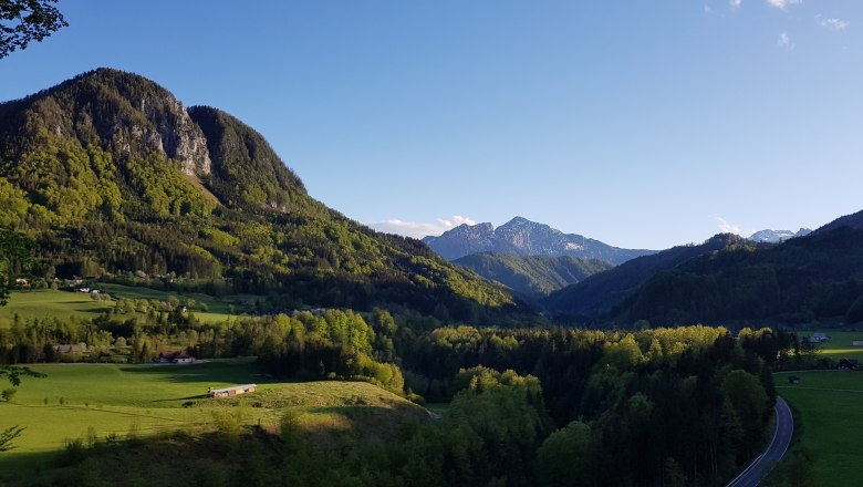 Blick zum Akogel, © Gasthof Stiegenwirt