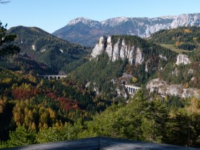 Am Bahnwanderweg von Semmering nach Payerbach, © Bürgermeister Horst Schröttner