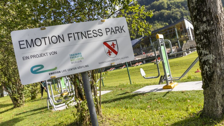 Willkommen im Emotion Fitness Park, © Emotion Therapiezentrum GmbH