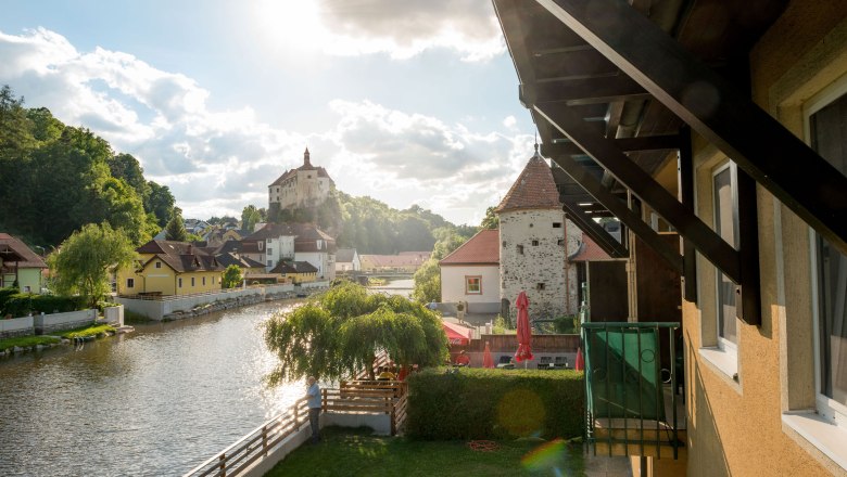 Ausblick Balkon, © Waldviertel Tourismus, Studio Kerschbaum