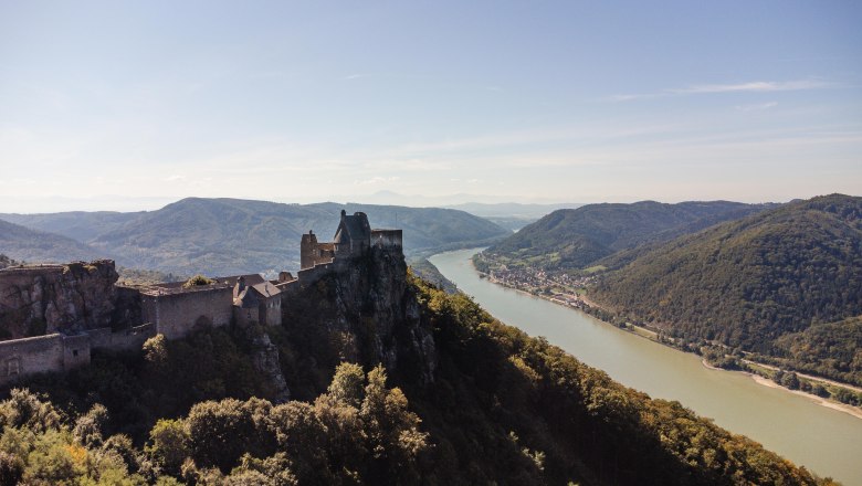 Castle Aggstein in the wachau, © franziska-consolati