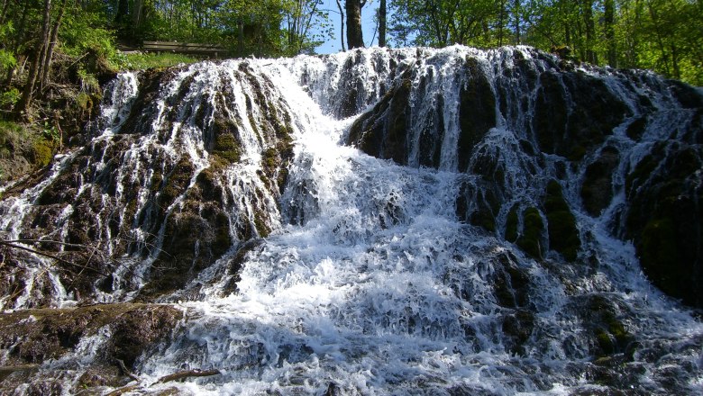 Schleierwasserfall, © Gemeinde Hohenberg