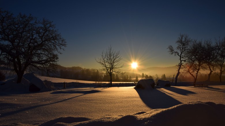 Sonnenaufgang, © Höbarten