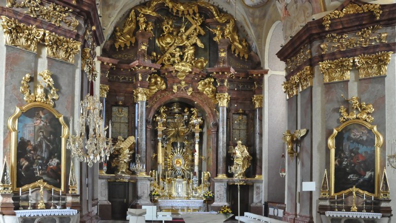 The altar of the Maria Taferl Basilica, © Gemeinde Maria Taferl