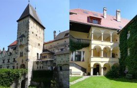 Burg Feistritz hoch über dem Feistritztal, © Wiener Alpen