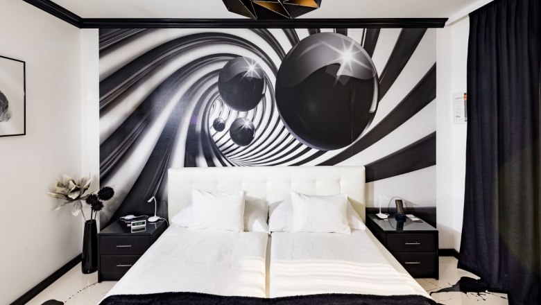 black & white, © Boutiquehotel Freizeit-Tempel