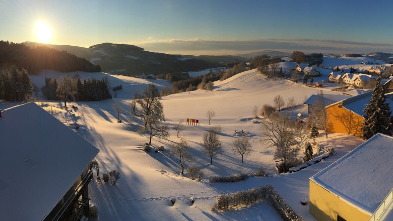 St. Oswald im Winter, © Hotel des Glücks