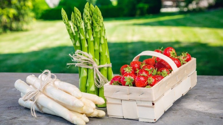 Erdbeeren & Spargel, © Fam Edlinger