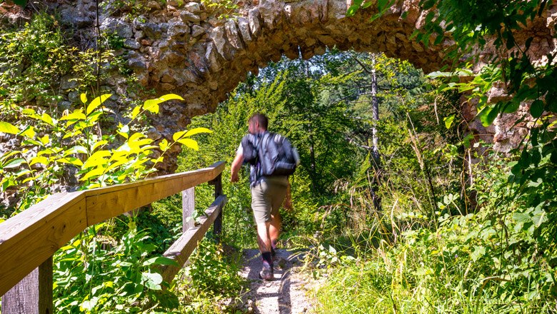 Wanderweg zur Ruine, © Wiener Alpen, Christian Kremsl