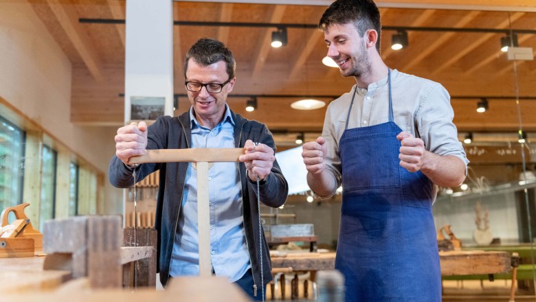 Faustschneiden macht Freude, © Waldviertel Tourismus Blumberger