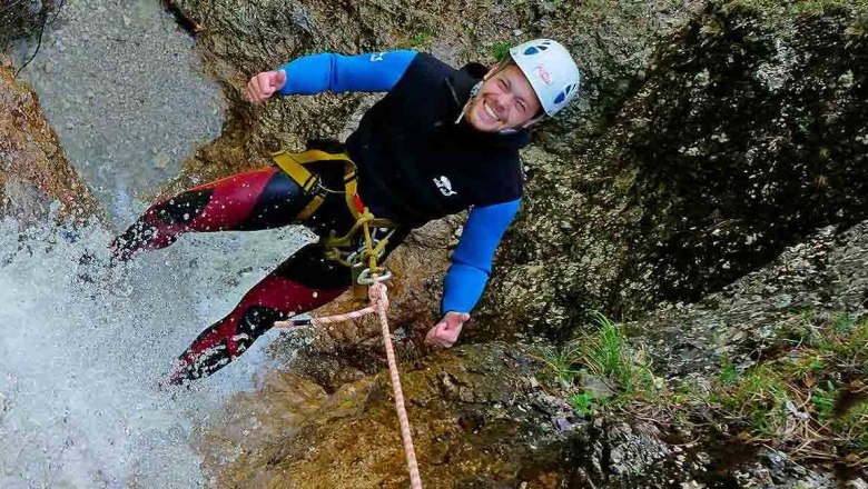 Canyoning, © Klaus Hausl