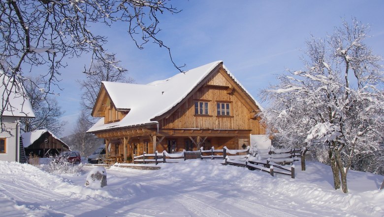 Höbarten im Winter, © Fam. Winter