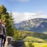 Beeindruckender Ausblick vom Looshaus, © Wiener Alpen / Christian Kremsl