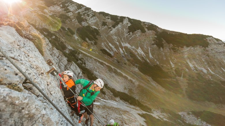 "Heli Kraft" via ferrata at Hochkar, © Martin Fülop