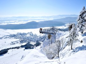 Skywalk Hohe Wand mit Weitblick, © Wiener Alpen in Niederösterreich - Schneeberg Hohe Wand