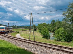 Mit der Erlauftalbahn zwischen Pöchlarn und Scheibbs, © ÖBB, Michael Fritscher