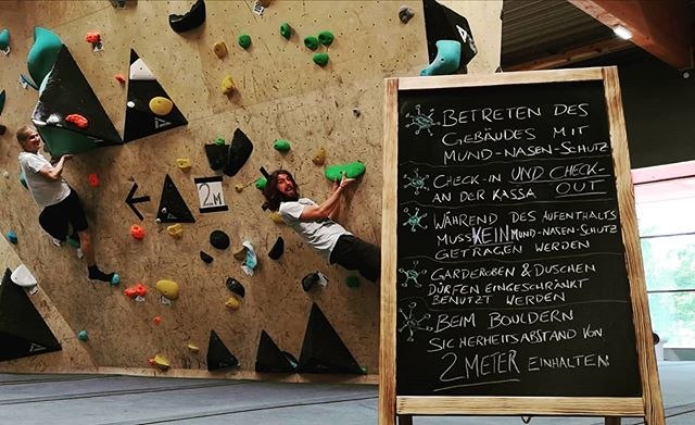 Zgodne z zaleceniami dotyczącymi Covid-19, © Bigwall Bouldering