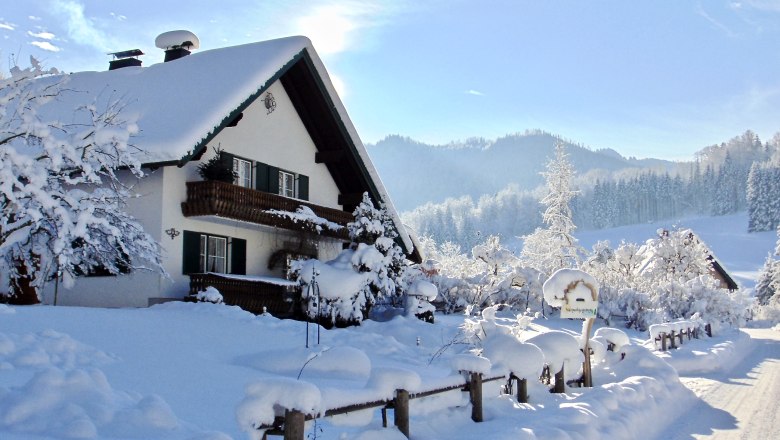 Ferienwohnung Lange im Winter, © Sonja Lange