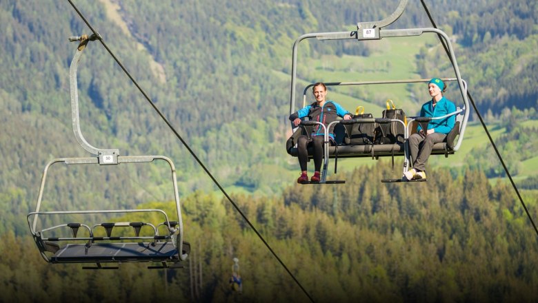 Liftfahrt auf das Hennesteck, © Annaberger Lifte / Martin Fülöp