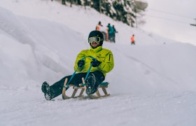 Tobbogganing in Semmering, © Semmering Hirschenkogel