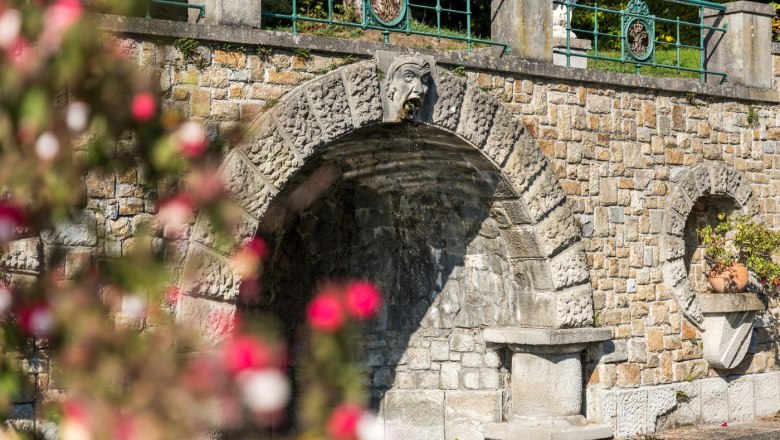 Der Spuckmann im Schlossparkt, © Schloss Artstetten