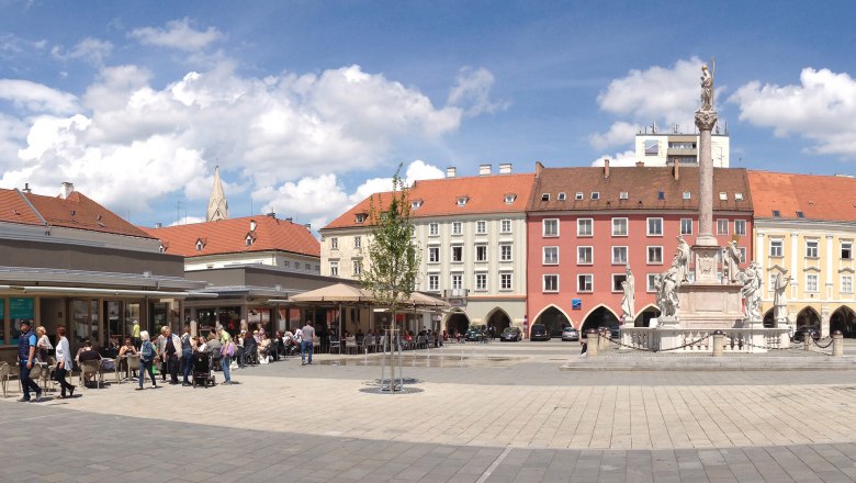 łówny plac z panoramą Marienmarkt, © Stadt Wiener Neustadt Michael Weller