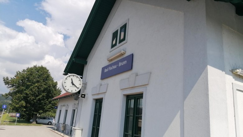 Bahnhof Bad Fischau-Brunn, © Wiener Alpen