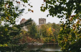 Stausee Ottenstein - Blick auf Ruine Lichtenfels, © Line Sulzbacher