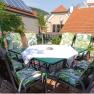 Ferienhaus BurgstiegeTerrasse mit Ausblick, © Familie Denk