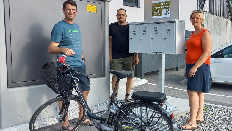 E-Bike Ladestation Rastenfeld, © Marktgemeinde Rastenfeld