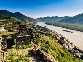 Ruine Hinterhaus in Spitz, © Donau NÖ Tourismus/Robert Herbst