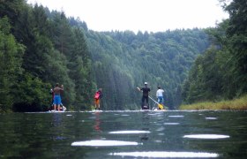 Stand Up Paddling am Kamp, © enjoy4elements