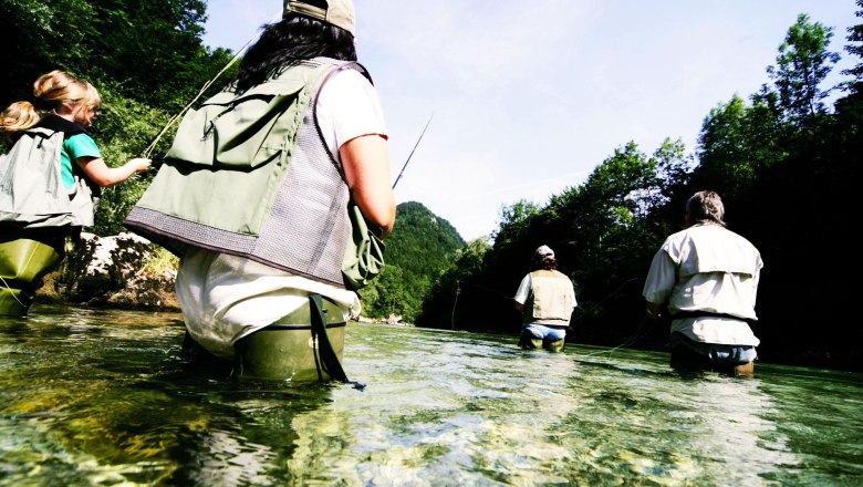 Fly Fishing in Opponitz, © Mostviertel Tourismus/Weinfranz.at